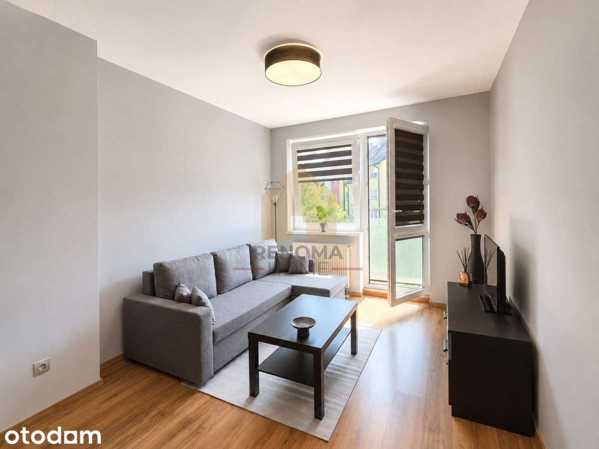 2 pokoje | Balkon | Piwnica | Pełne wyposażenie