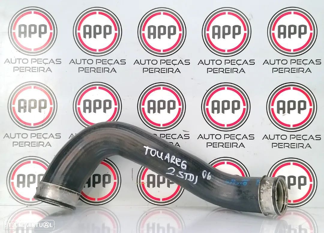Tubos de intercooler VW Touareg de 2005 2.5 TDI referência 7L6  145 322 - 1
