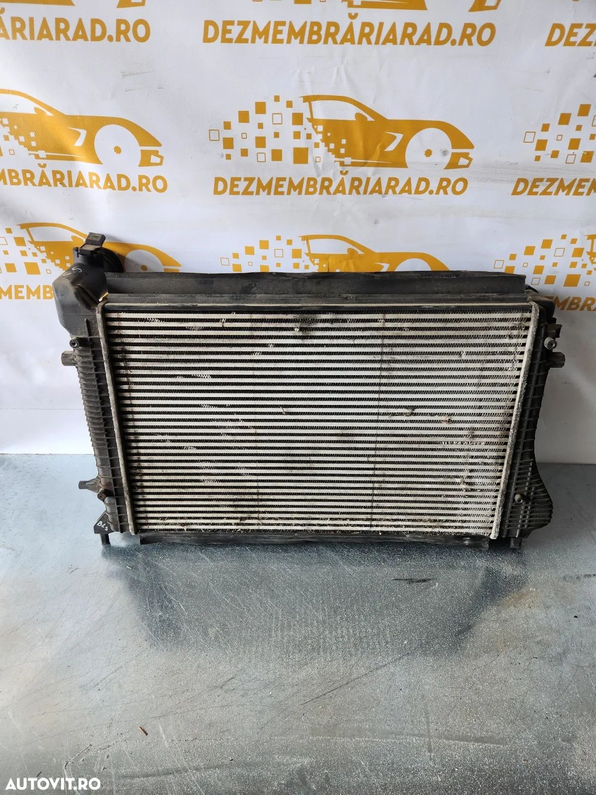 Radiator Racire Apa Antigel Radiator Intercooler Vw Seat Skoda Audi 1.9 Tdi Passat Golf Touran Cadd - 1