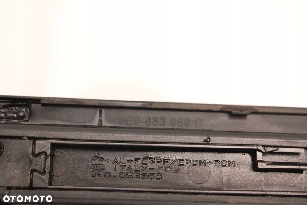 LISTWA DOLNA DRZWI LEWY LEWA TYŁ TYLNA AUDI A4 B7 SEDAN LY9B 8E0853969D - 9