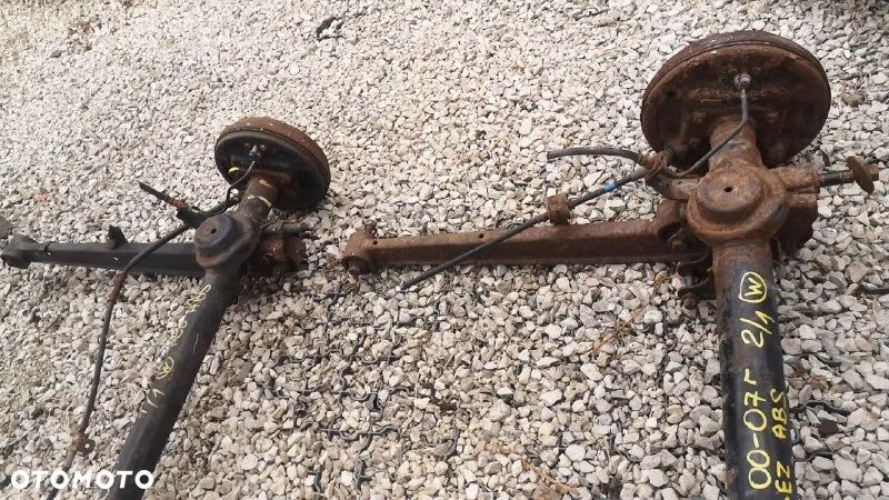 OPEL AGILA A / CORSA C BELKA ZAWIESZENIA TYŁ (dostępne 5 sztuk belek) - 6