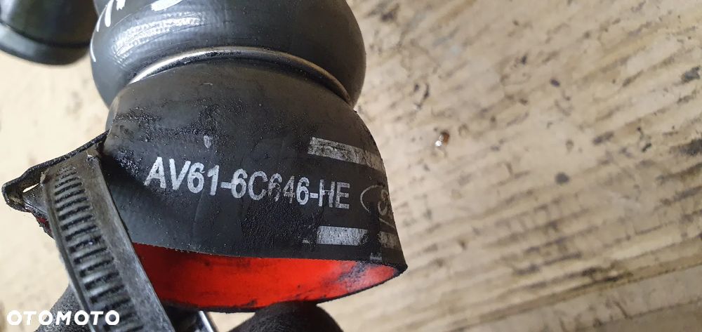 Przewód wąż rura intercoolera Ford Focus MK3 1.6 TDCI AV61-6C750-AD AV61-6C646-HE - 5