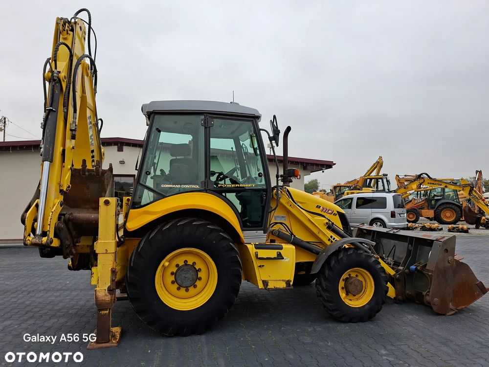 New Holland B110 B / Joystick / Koparko Ładowarka / - 7