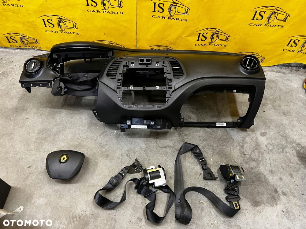 DESKA KONSOLA AIRBAG PODUSZKI PASY RENAULT CAPTUR I 2015 PRZEDLIFT