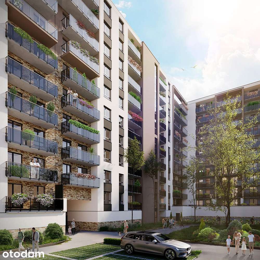 4-pokojowe mieszkanie 82m2 + taras Bezpośrednio