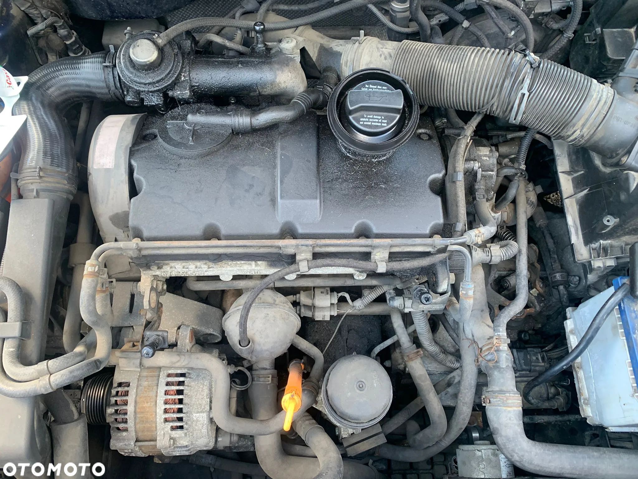 SILNIK MOTOR SŁUPEK 1.9 TDI 115KM AJM AUDI VOLKSWAGEN VW GOLF IV BORA - 1