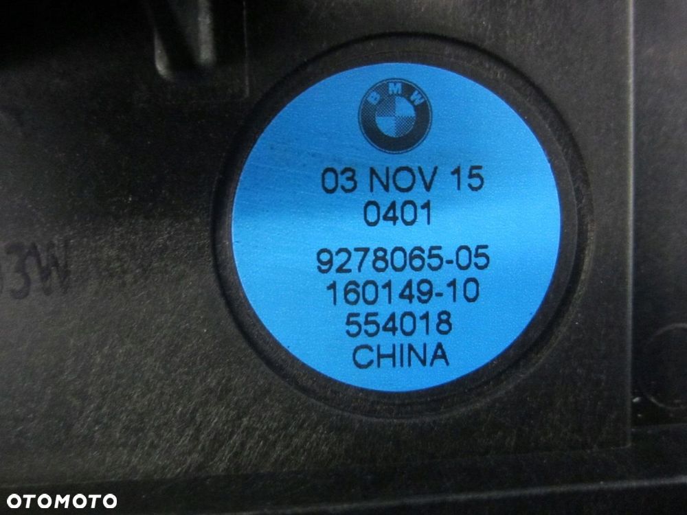 BMW X1 F48 F40 F45 F39 GŁOŚNIK NISKOTONOWY LEWY 9278065 FOTELA 65139278065 - 5
