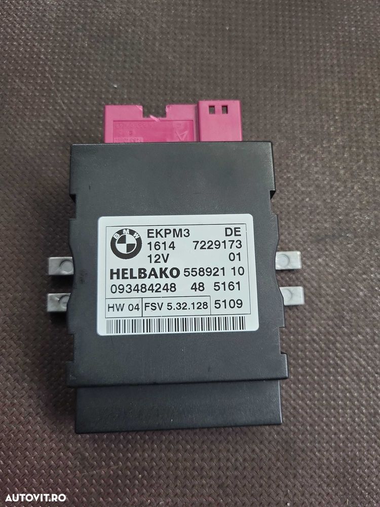 Releu/modul pompa alimentare combustibil diesel-benzina bmw e90,e91 - 1