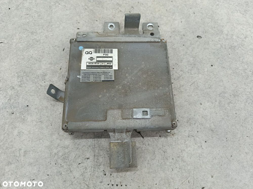 KOMPUTER, STEROWNIK NISSAN XTERRA I MECM-W706 3.3 V6 170KM - 2