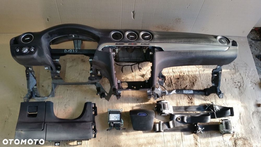 FORD S-MAX 07-14r DESKA ROZDZIELCZA AIRBAG KOMPLET - 1