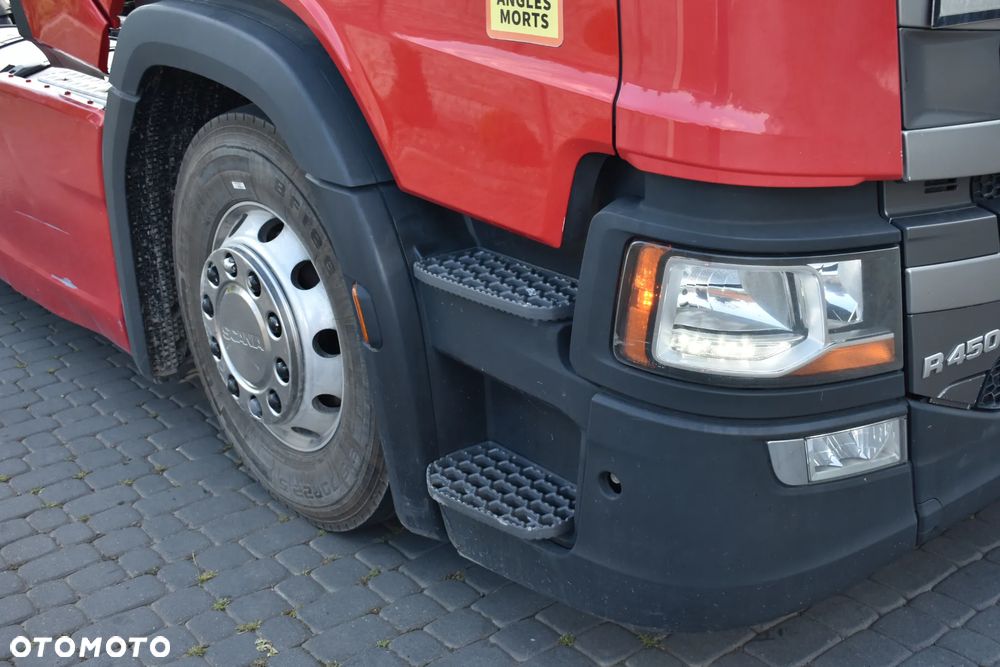 Scania R450 // NAVI // ALUFELGI ALCOA // VIRTUAL COCKPIT // LED // ZABUDOWY MIĘDZYOSIOWE // - 12