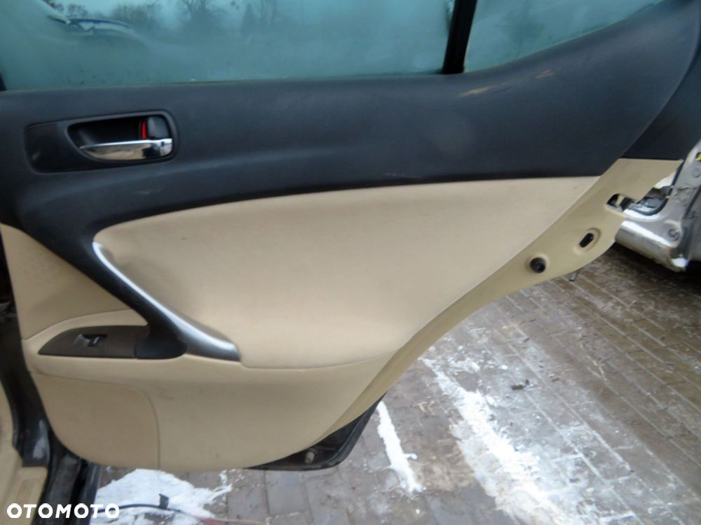 DRZWI TYLNE PRAWE IS II E2 212  CZARNY LEXUS 2005-2010 - 6