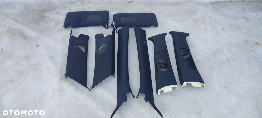 BMW E53 X5 PODSUFITKA SŁUPKI KOMPLET 8211908 10205310 - 9