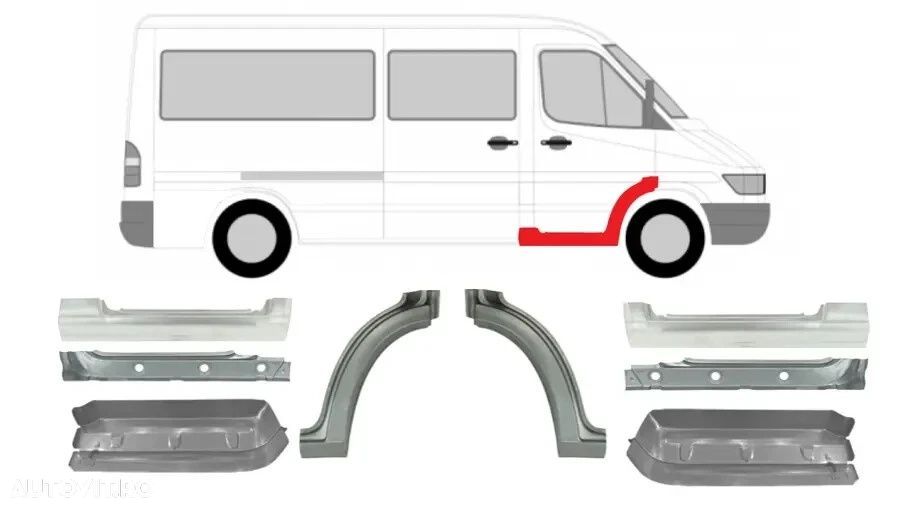 Prag oala scara treapta mercedes sprinter vw lt - 1