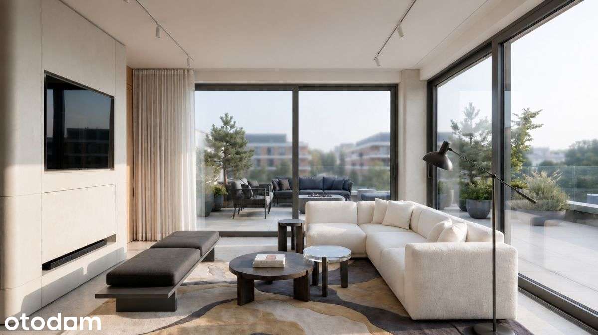Penthouse z tarasem na ostatnim piętrze