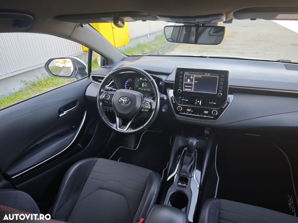 Toyota Corolla 1.8 HSD Exclusive interior Negru - 11