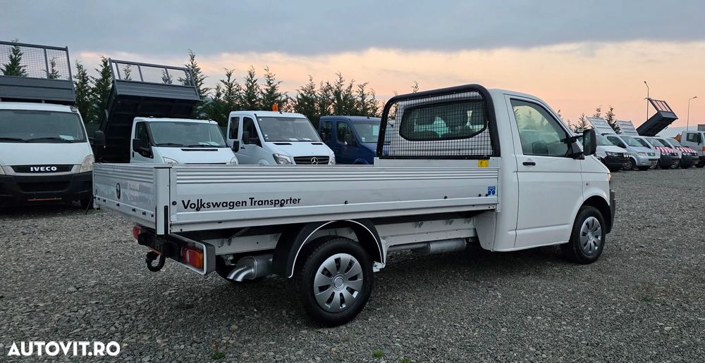 Volkswagen VW transporter facelift, pickup , 2.0 tdi, 140 cp, manual,        CLIMA, Euro 5, cruise control, 09/2011 (serie 2012)  factura, seap, finantare, PJ, rate PF - 7