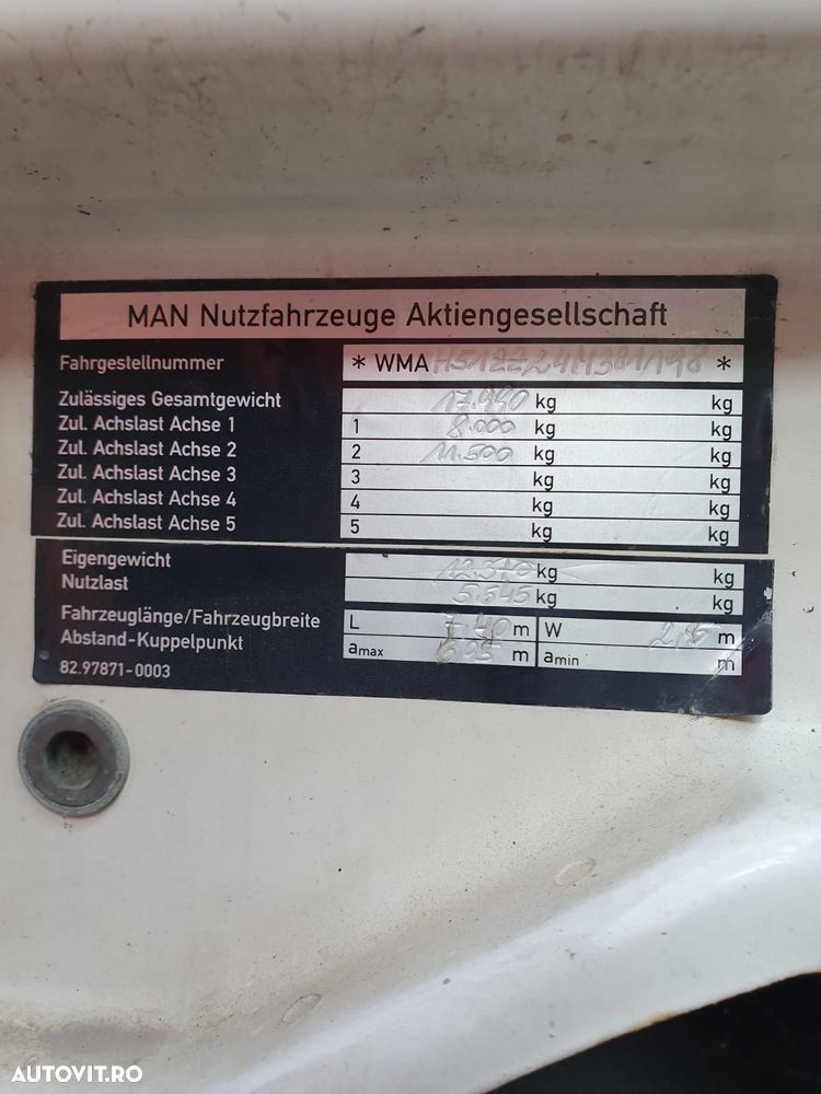 MAN TGA 18310 - 2