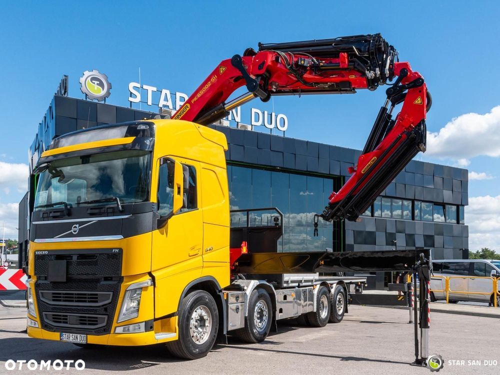 Volvo FH540 8x2 PALFINGER PK 65002 SH Fly Jib HDS Żuraw - 11