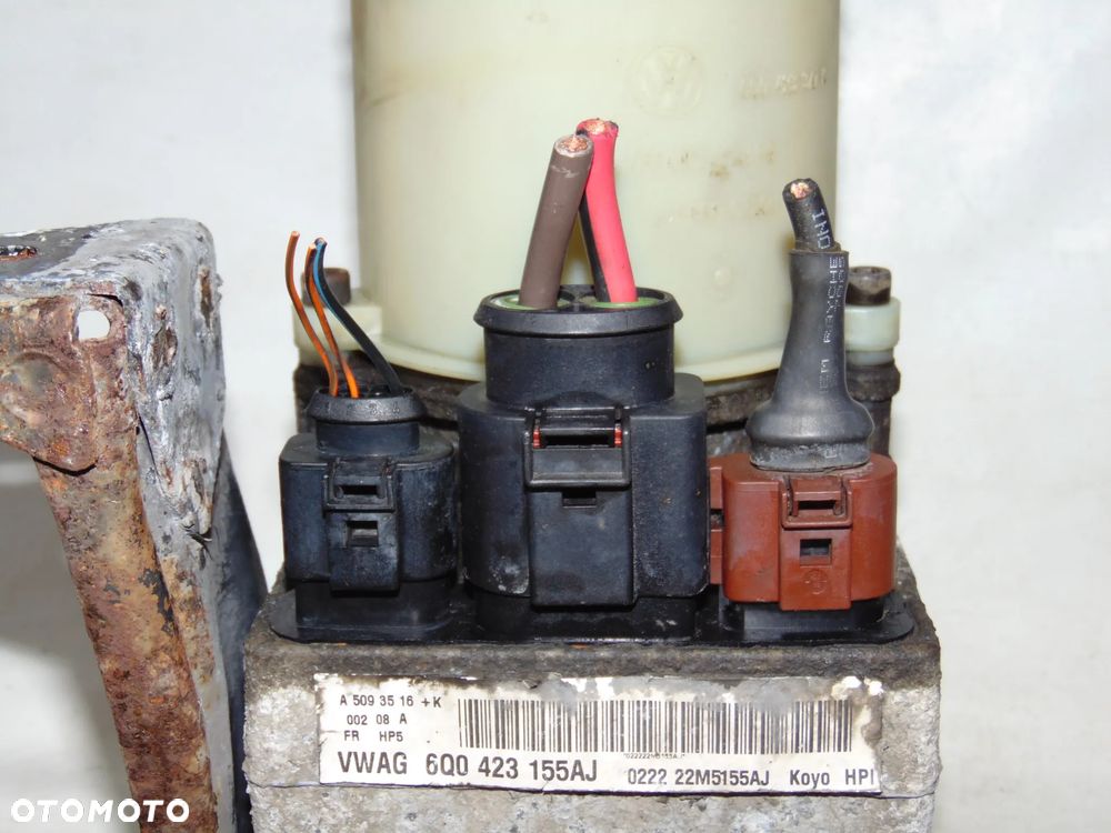 ORYGINAŁ pompa wspomagania Koyo wspomaganie 6Q0423155AJ VW Volkswagen Polo 9N 4 IV Fox Skoda Fabia I Seat Ibiza 3 III 01-09r - 12