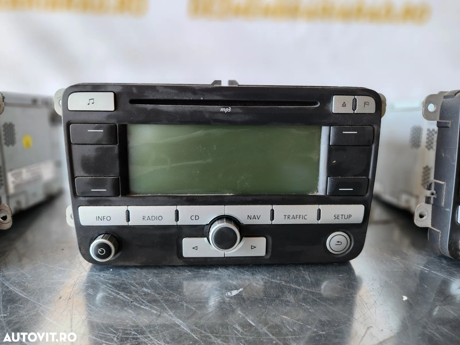 Radio Cd Player MP3 Vw Golf 5 Passat B6 Touran Jetta Caddy - 6
