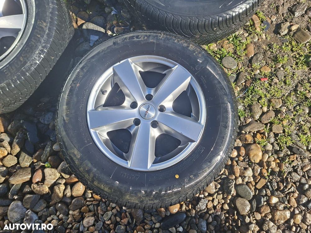 Jante Duster Suzuki grand vitara cu cauciucuri  215/70r16 - 1