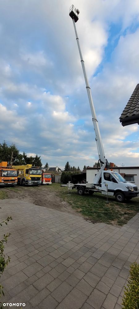 Mercedes-Benz Sprinter 229 000 netto podnośnik koszowy zwyżka 27 m Ruthmann TB 270 - 9