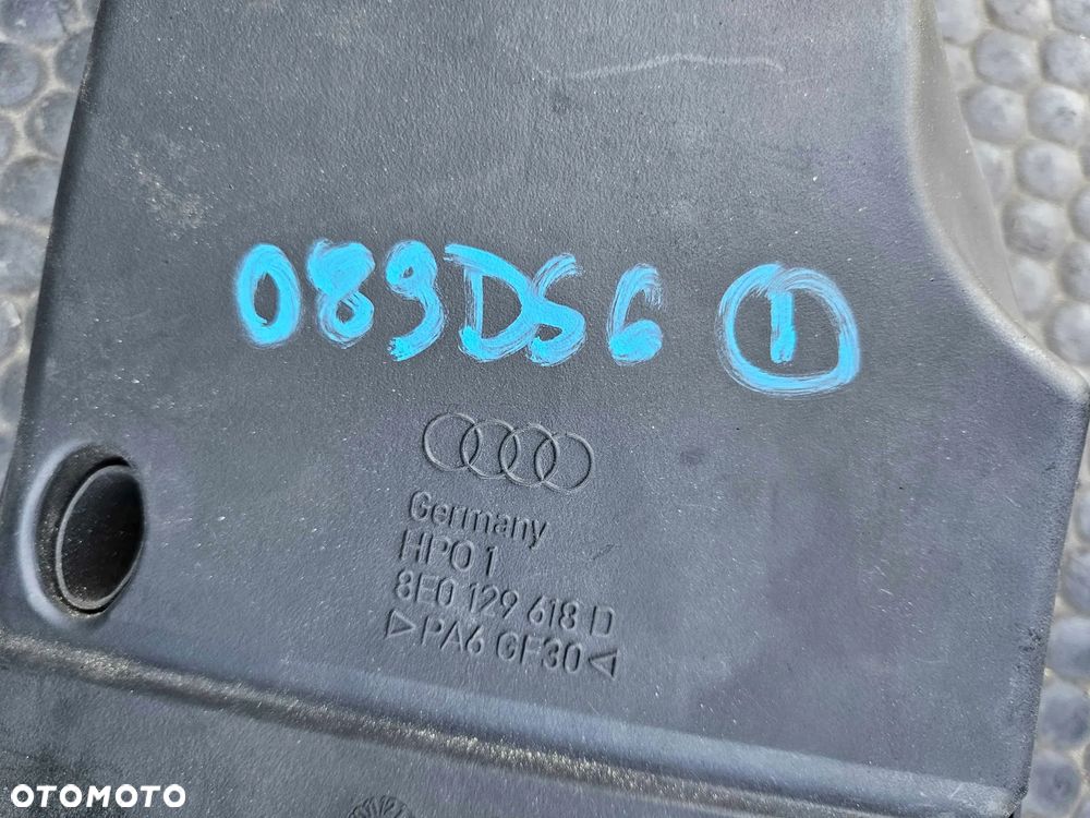 Przewód Dolot 8E0129618D 8E0129617D Wlot Kanał Filtra Powietrza Pas Przedni AUDI A4 B6 B7 - 10
