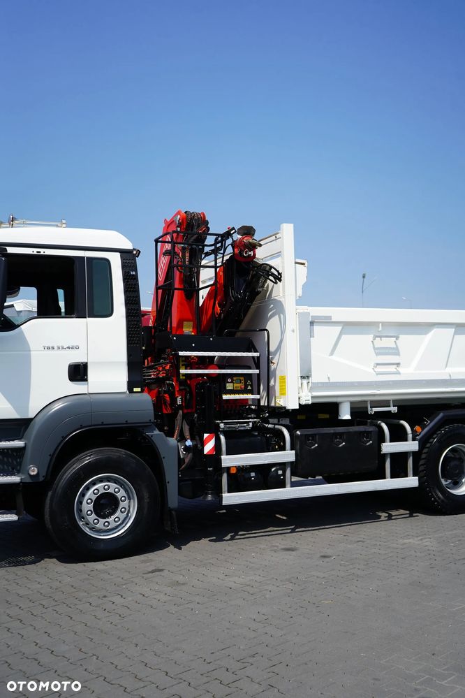 MAN / TGS / 33.420 / E 6 / WYWROTKA + HDS / FASSI F 175 / 6 X 4 / HYDROBURTA - 35