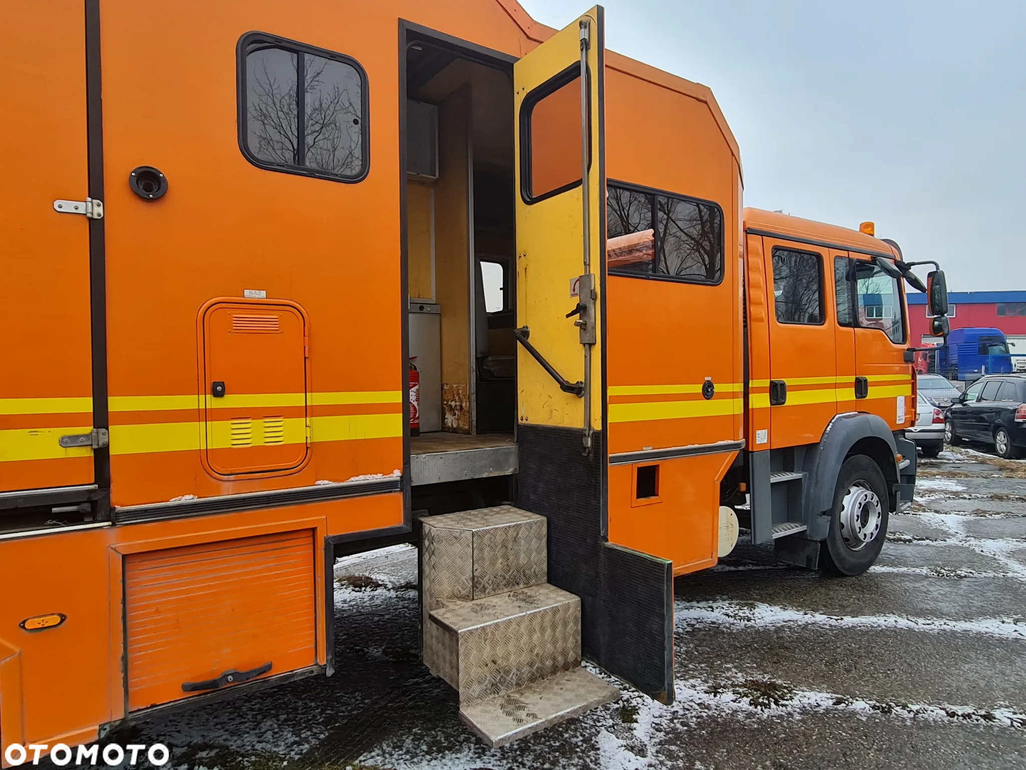 MAN 18.224 Kamper Camper Klima Webasto Toaleta Winda - 14