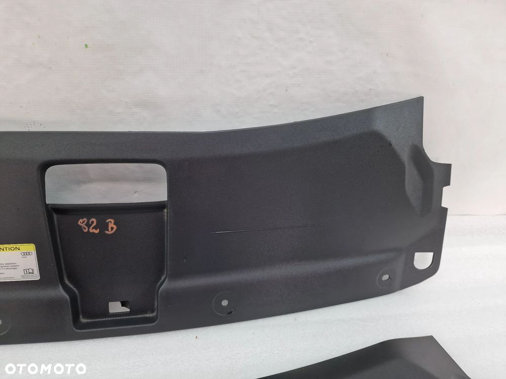 AUDI Q3 8U0 11-14 OSŁONA / NAKŁADKA PASA PRZEDNIEGO PRZÓD , NR 8W0807081B , NR AUKCJI OP82 OP82B OP82C - 4