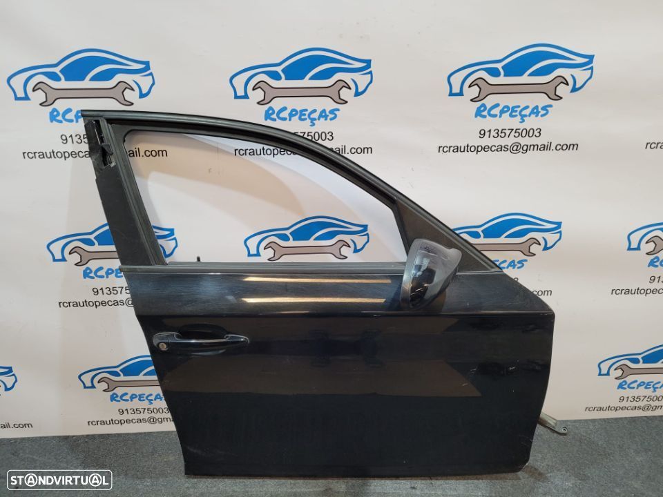 PORTA PORTAS FRENTE FRONTAL DIREITA BMW SERIE 1 E87 41517191012 7191012 FECHO ELEVADOR MOTOR PUXADOR VIDRO RETROVISOR RETROVISORES - 1