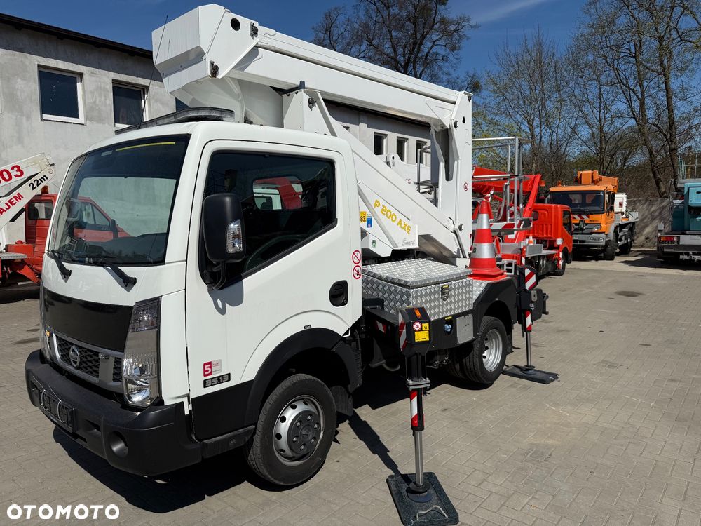 Nissan Podnośnik Koszowy Zwyżka Palfinger AXE 200 20 metrów Hydrauliczny jak nowy 880 MTH 11 tyś km Stan Salonowy !! Ruthmann Gsr Wumag - 10