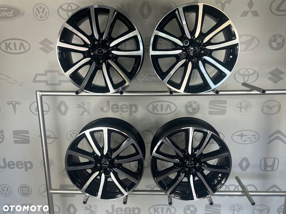 FELGI ALU MAZDA 3 CX-3 CX30 18 5X114,3 ET45 ORYGINALNE IDEALNE - 2