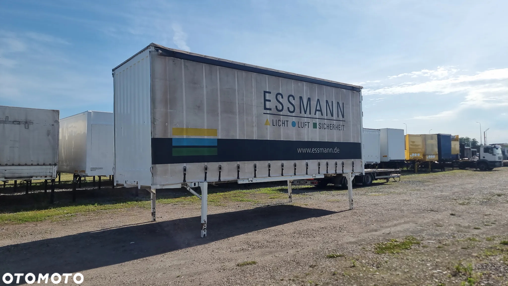 Inny 13.500zł netto ZABUDOWA BDF JUMBO 7.80x3.0m FIRANKA możliwość transportu - 3