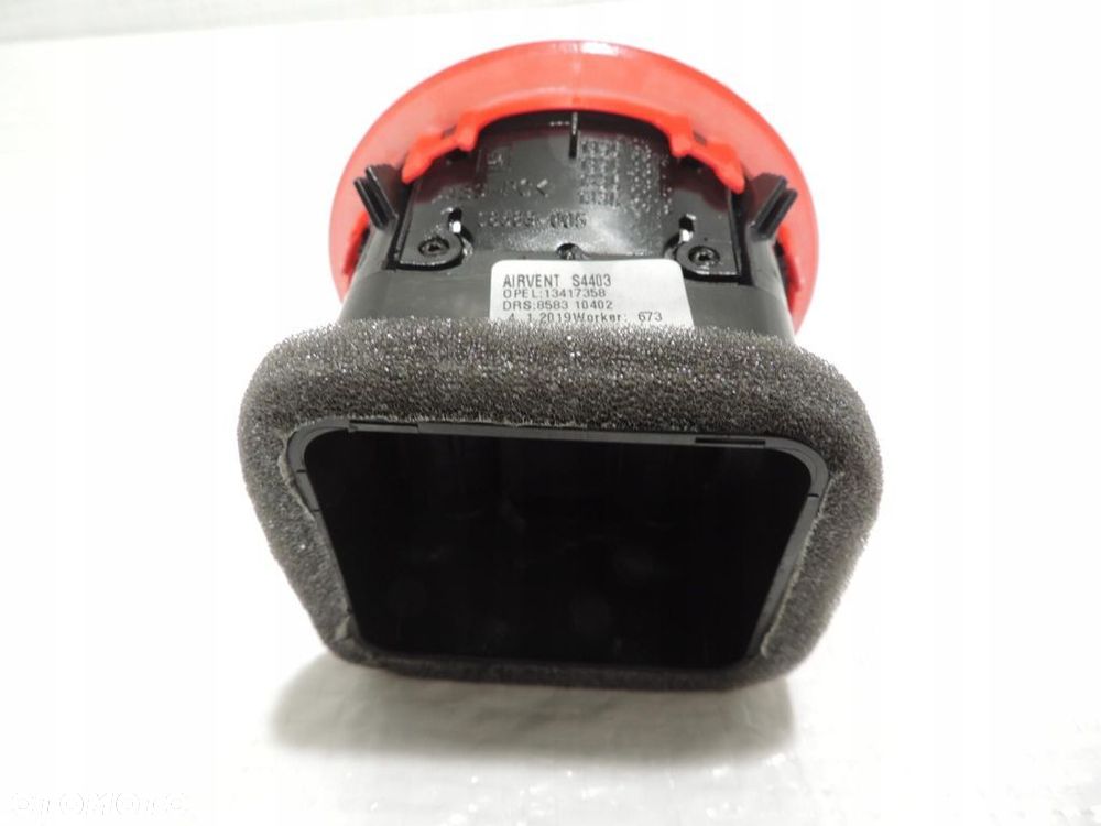 OPEL CORSA D KRATKA NAWIEWU 13417358 NOWA ORYGINAŁ - 2