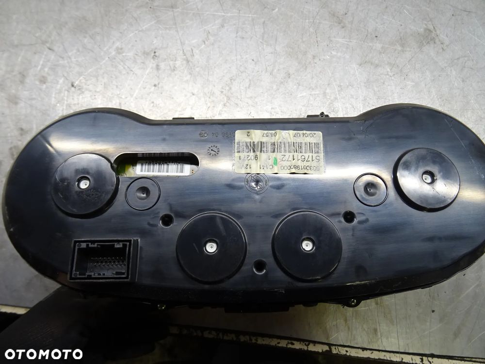 FIAT BRAVO II 07-10 1.9 JTD LICZNIK ZEGAR ZEGARY 51761172 - 3