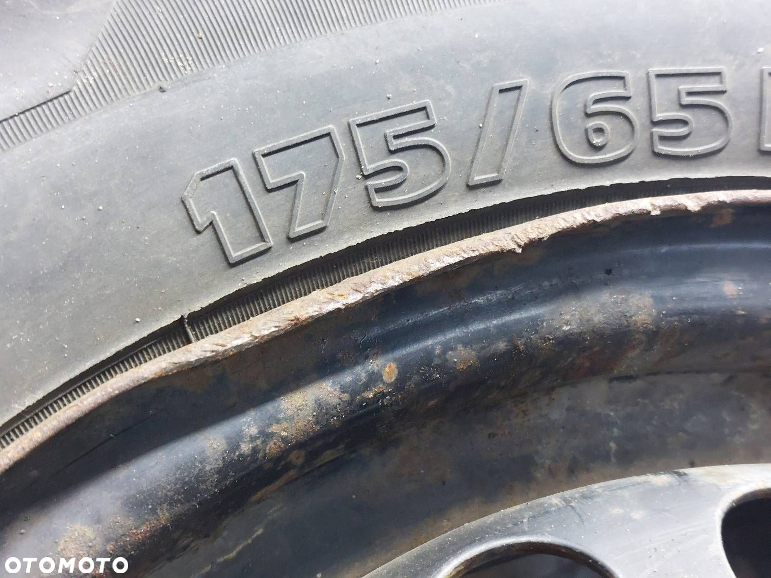 KOŁO OPONA FELGA ZAPAS 4X100 5,5Jx14 FI56,6 175/65R14 OPEL ASTRA F - 2