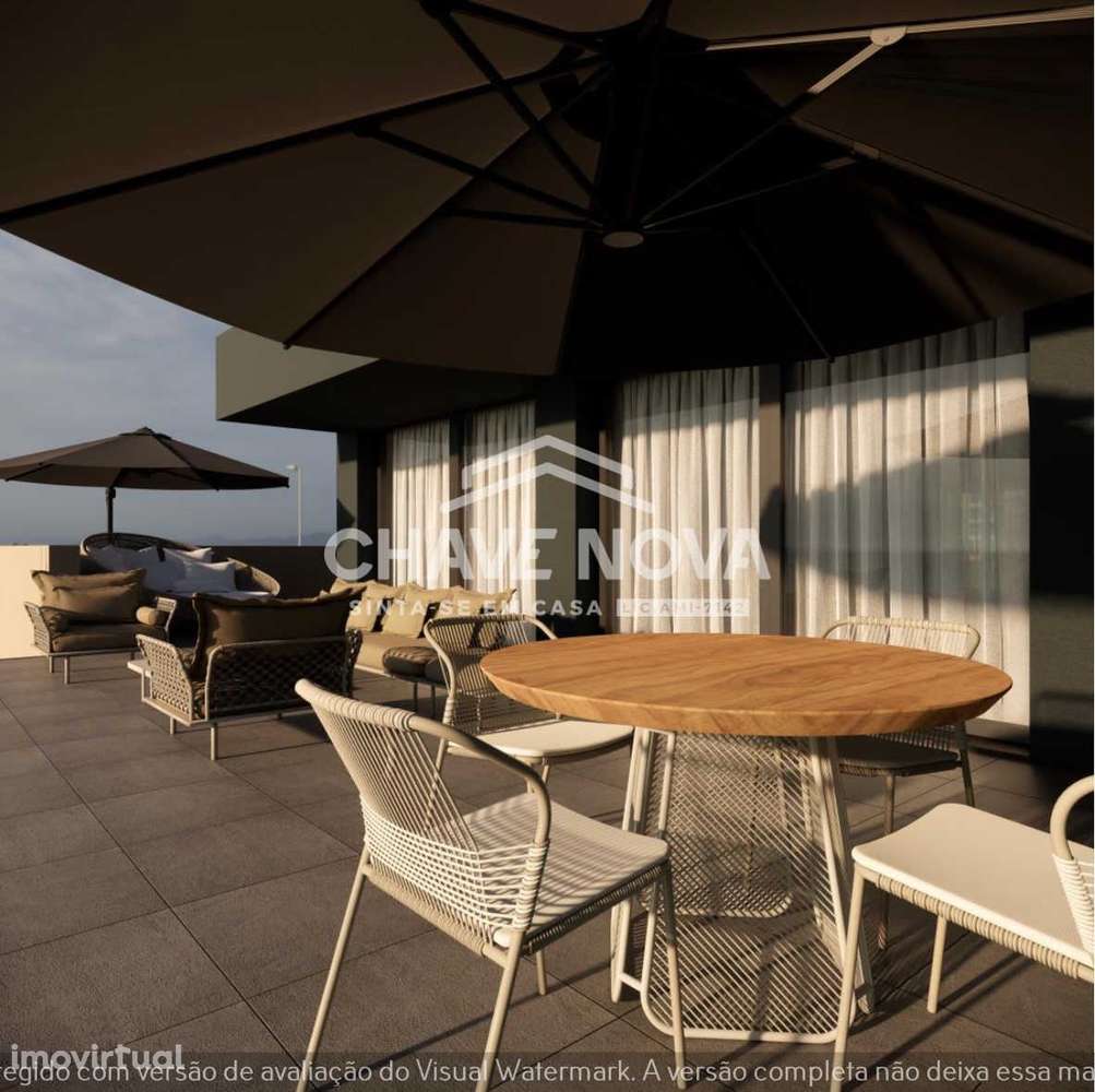 Apartamento T1  Novo c/ Terraço e Suite em São Félix da Marinha - Grande imagem: 4/17