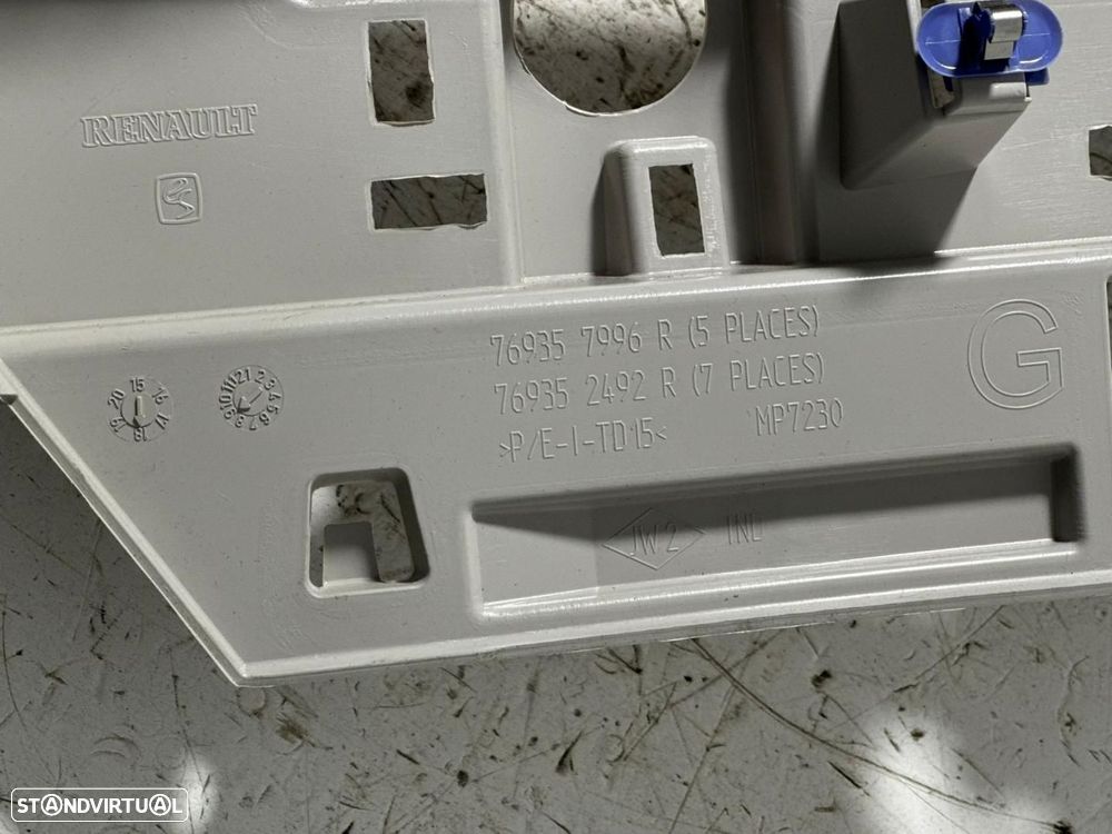 Friso do Pilar Esquerdo Trás RENAULT GRAND SCENIC IV 769352492R - 5