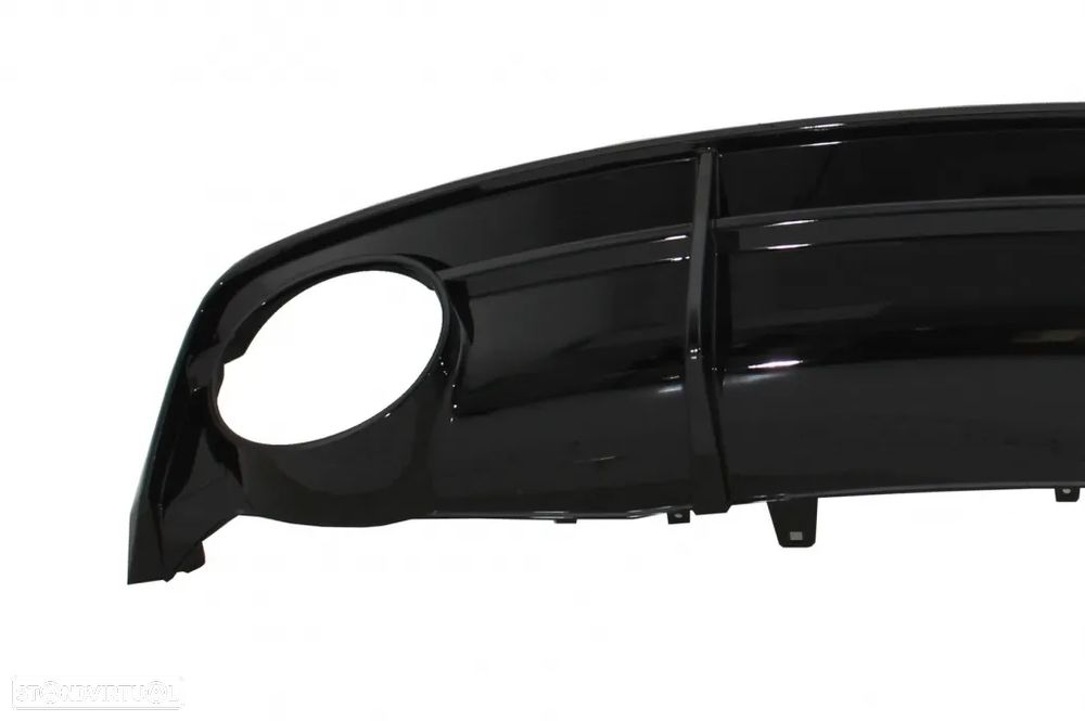 Difusor com Ponteiras Audi A7 4G (2015 a 2018) Look RS7 SLINE - 6