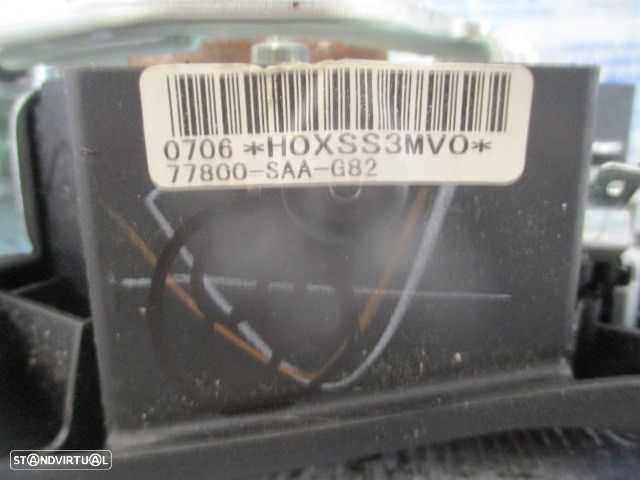 Kit Airbags 778508AA  77800SAAG82 77960SAAE812M1  0434094  1029153 HONDA JAZZ 1 FASE 2 2007 1.4I 85CV 5P CINZENTO SEM TABLIER - 11