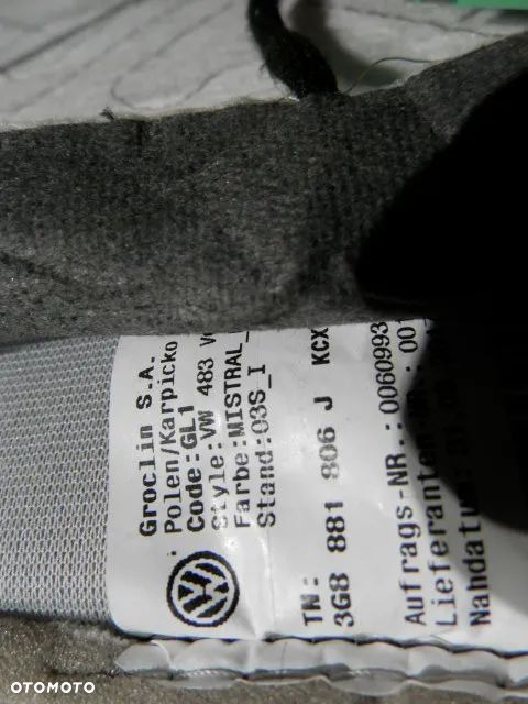 FOTEL FOTELE KANAPA SIEDZISKO TYLNEJ KANAPY POSZYCIE TAPICERKA SKORA MISTRAL / RAVEN KCX VOLKSWAGEN ARTEON 3G8 ORYGINAŁ - 35