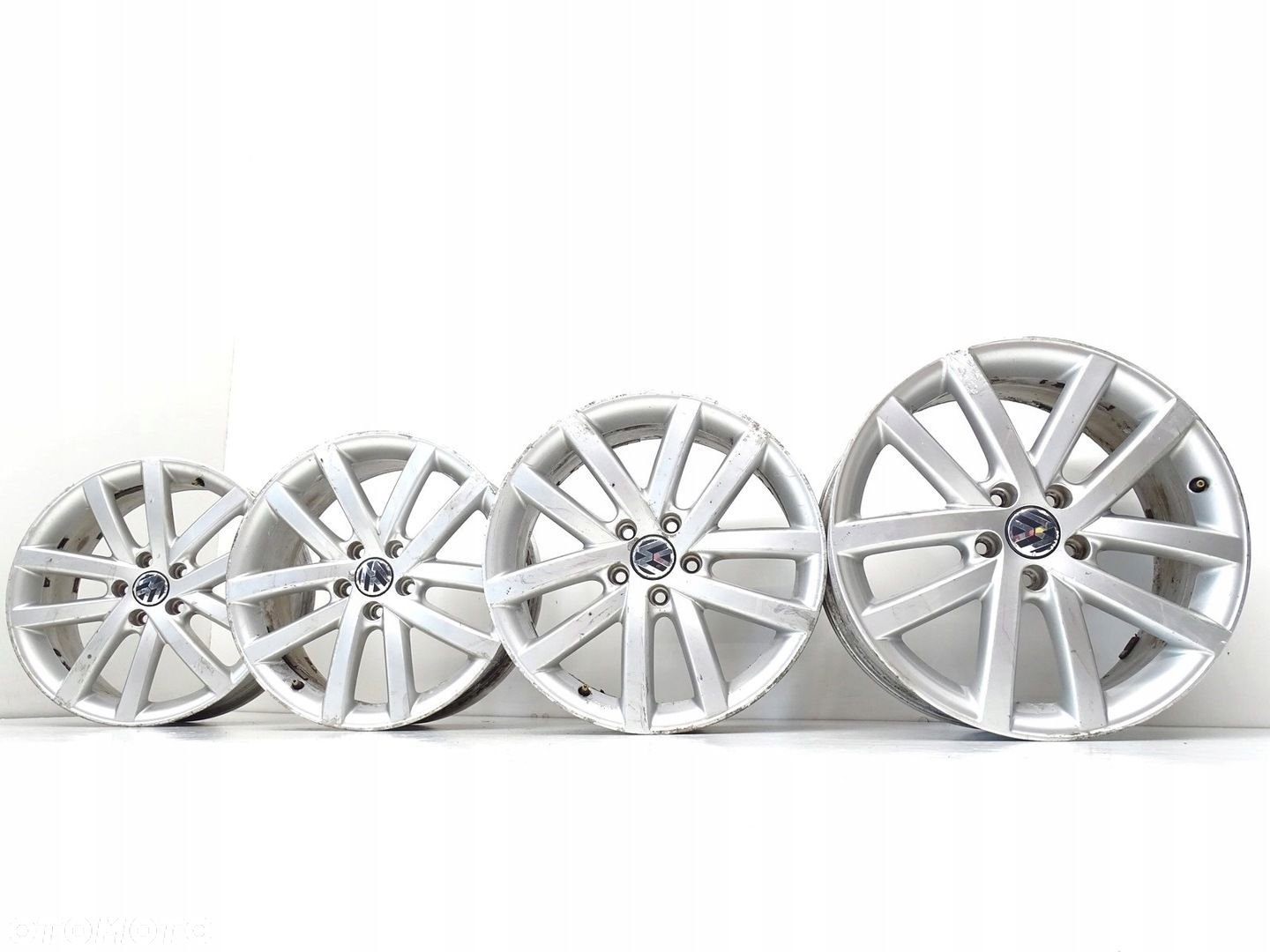 4X FELGI ALUFELGI R18 VW GOLF VI 6 MK6 7.5J ET51 - 1