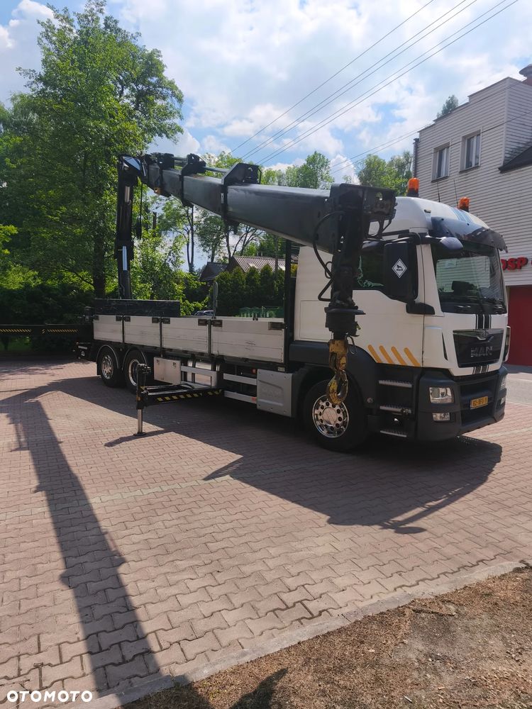MAN TGS 26.400 hiab 377 6x2 HDS Żuraw - 7