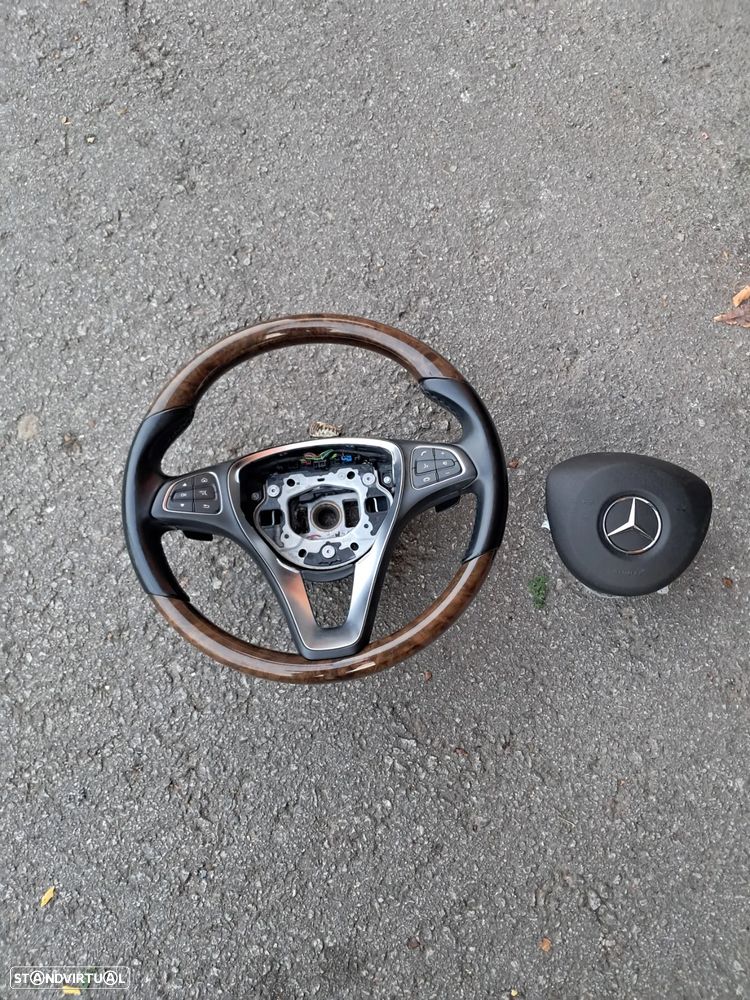 Volante mercedes w205 mais airbag - 1