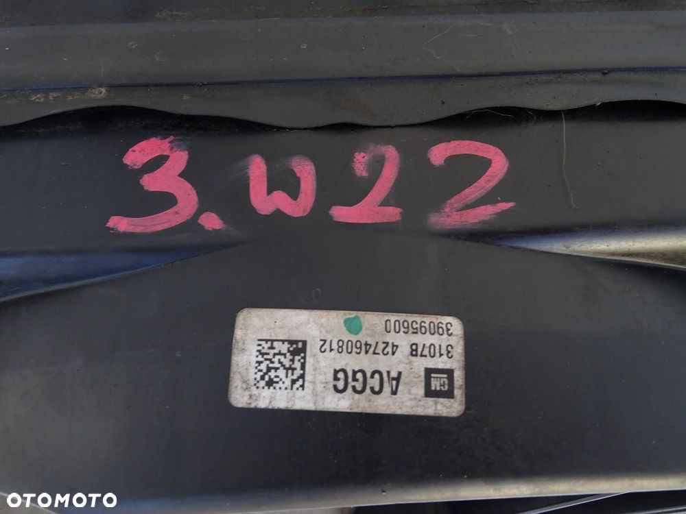 KOMPLET CHŁODNIC WENTYLATOR B14XE LV7 1.4 16V B 100 KM 74kW OPEL ASTRA V K - 9