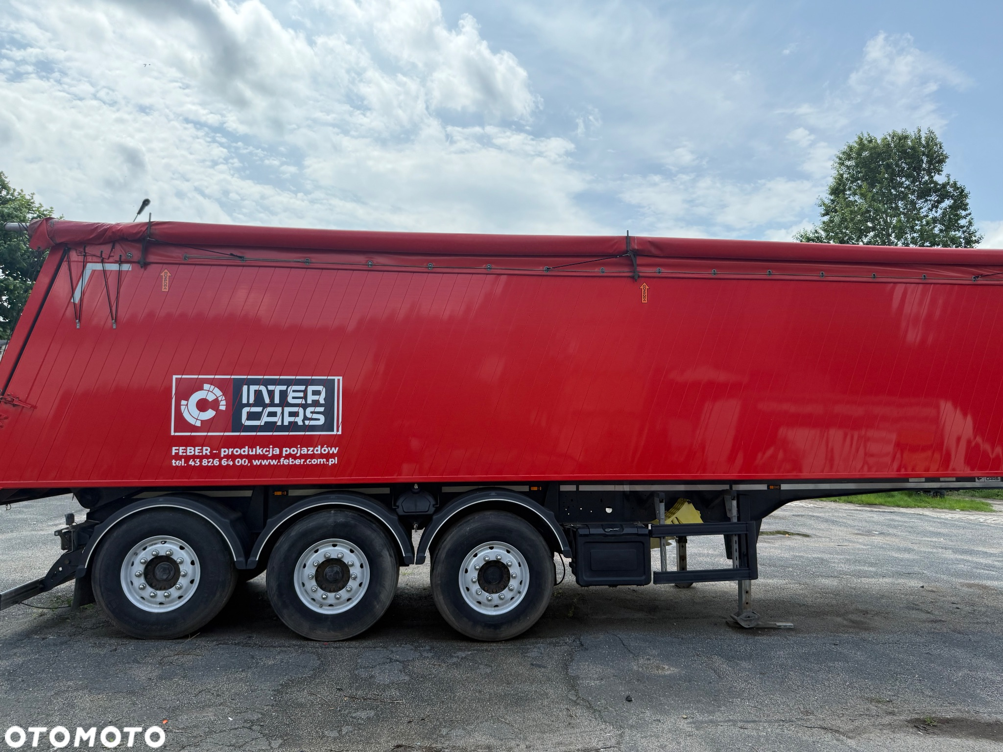 Feber Inter Cars Naczepa Feber Inter Cars 2020 - Burtofirana, ładowność 27 ton - 2