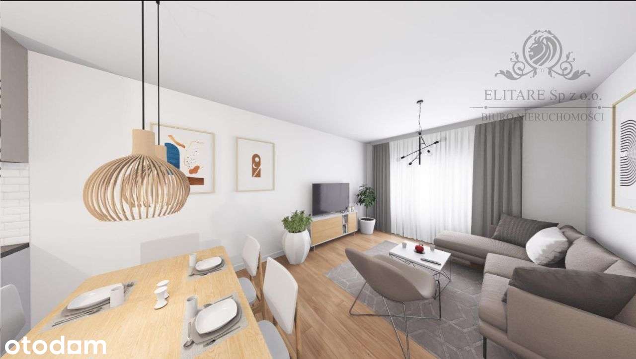 Gotowe/Mieszkanie 3pok, 64,55m2 z balkonem /Wrocła