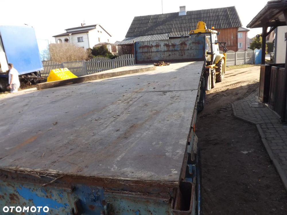 Böckmann przyczepa platforma na resorach 16t - 3
